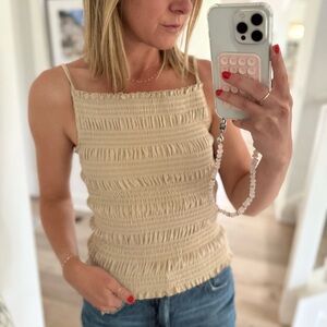 H&M smocked tank